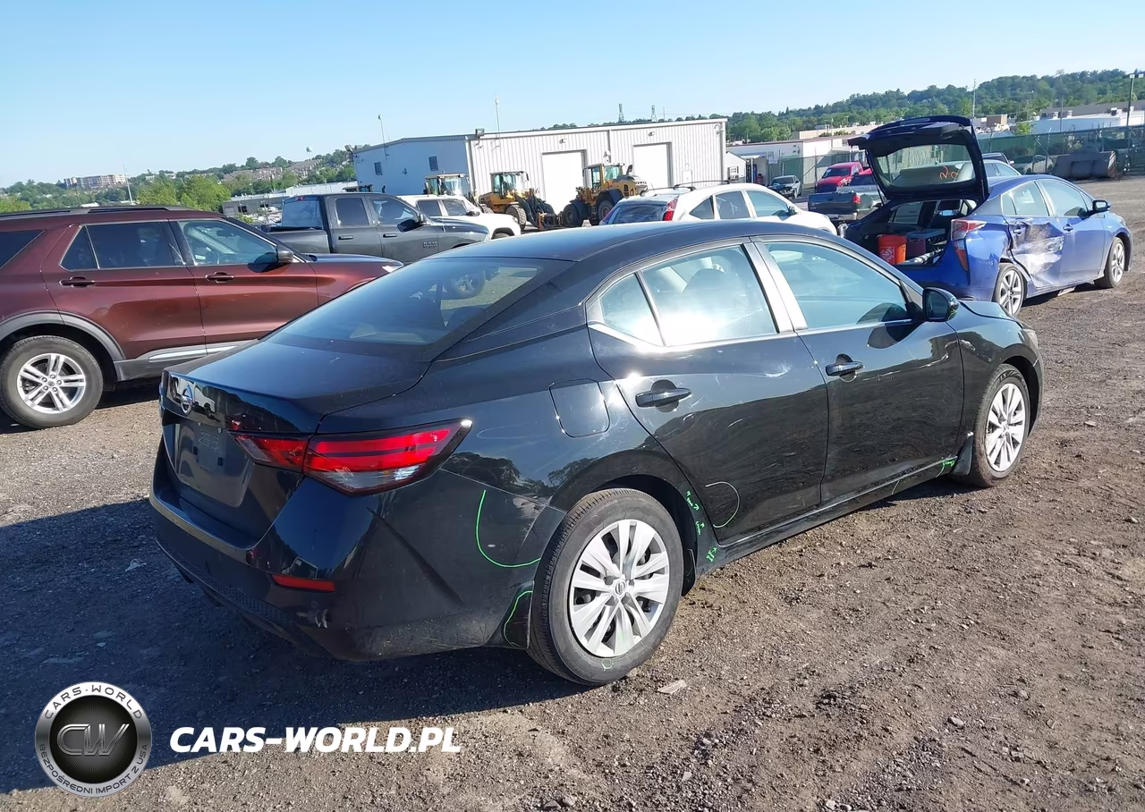 2022 Nissan Sentra S Xtronic Cvt VIN:3N1AB8BV7NY223903 - 4