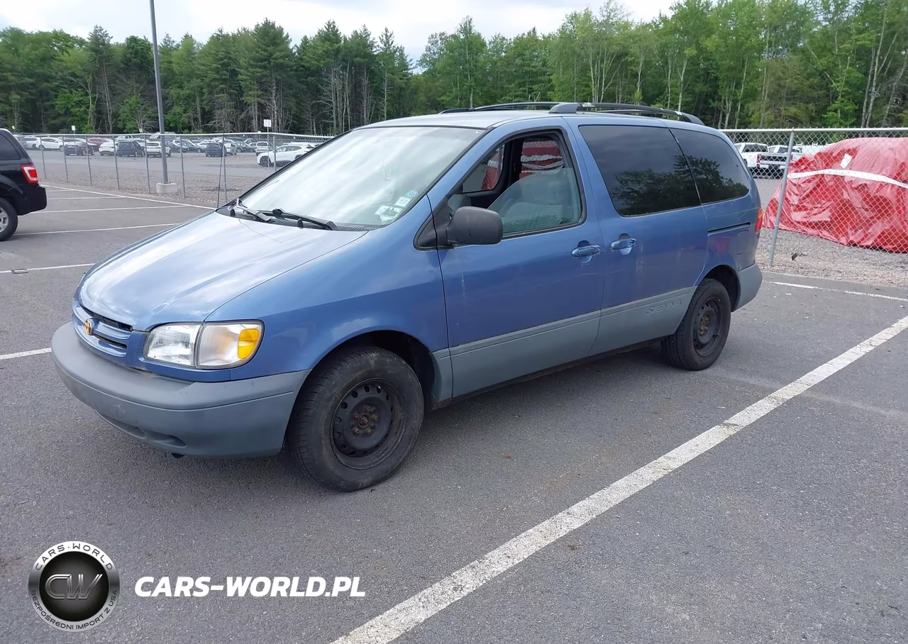 2000 Toyota Sienna Le VIN:4T3ZF13C3YU222119 - 2