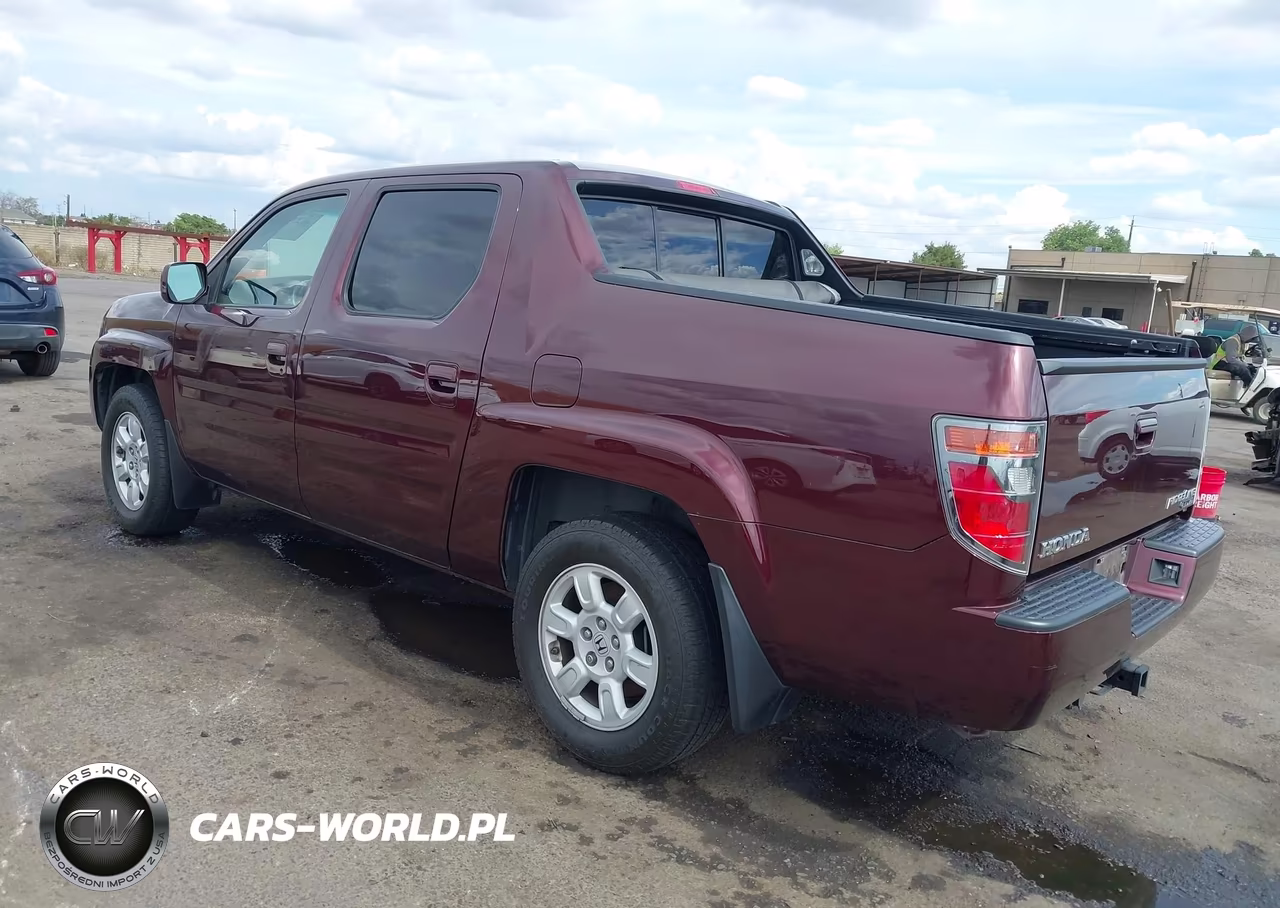 2007 Honda Ridgeline Rts VIN:2HJYK164X7H531396 - 3