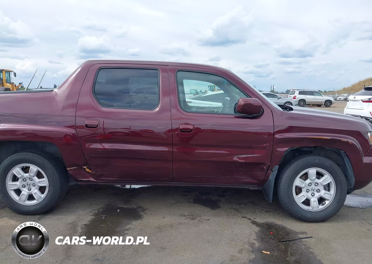 2007 Honda Ridgeline Rts VIN:2HJYK164X7H531396 - 6