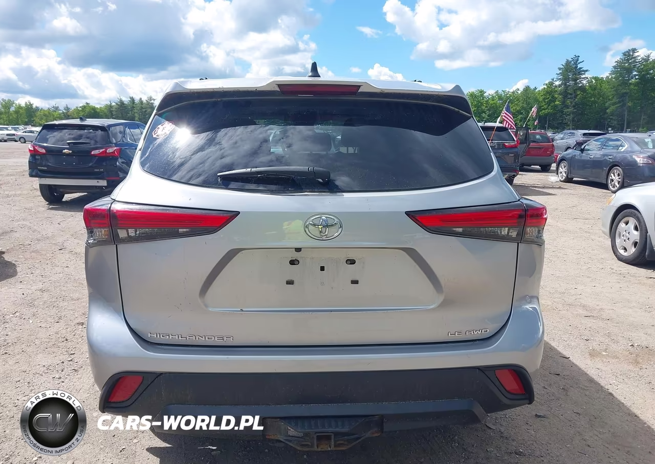 2022 Toyota Highlander Le VIN:5TDBZRBH1NS573306 - 17
