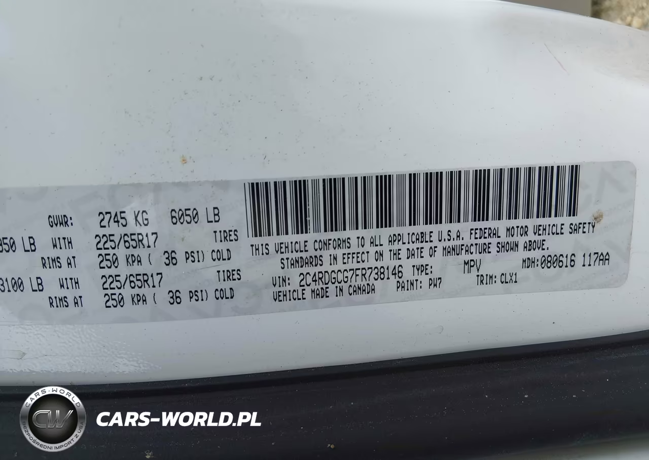 2015 Dodge Grand Caravan Sxt Plus VIN:2C4RDGCG7FR738146 - 9