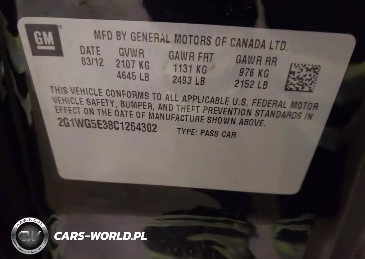 2012 Chevrolet Impala Lt VIN:2G1WG5E38C1264302 - 9