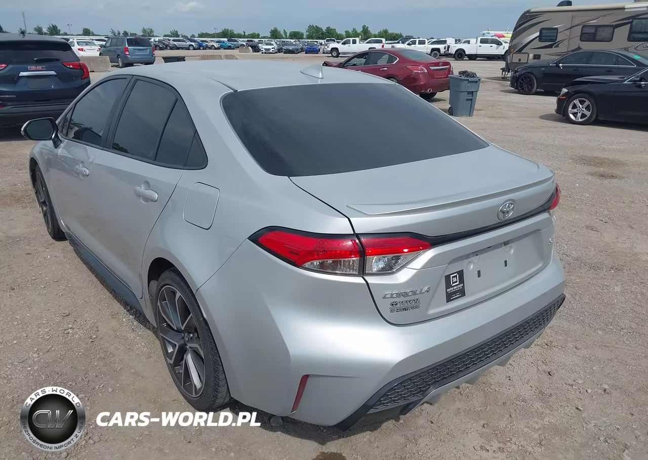 2021 Toyota Corolla Se VIN:5YFS4MCE1MP089035 - 3