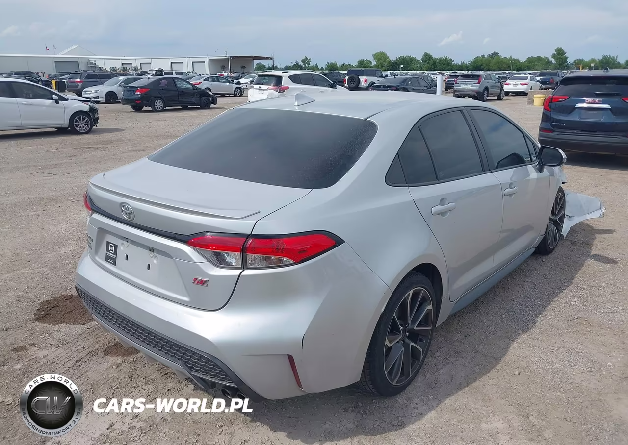 2021 Toyota Corolla Se VIN:5YFS4MCE1MP089035 - 4
