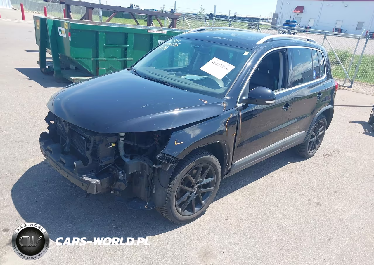 2017 Volkswagen Tiguan 2.0T Sel VIN:WVGWV7AX2HK016356 - 2