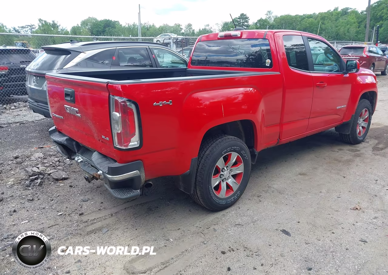 2016 GMC Canyon Sle VIN:1GTH6CE39G1193422 - 4