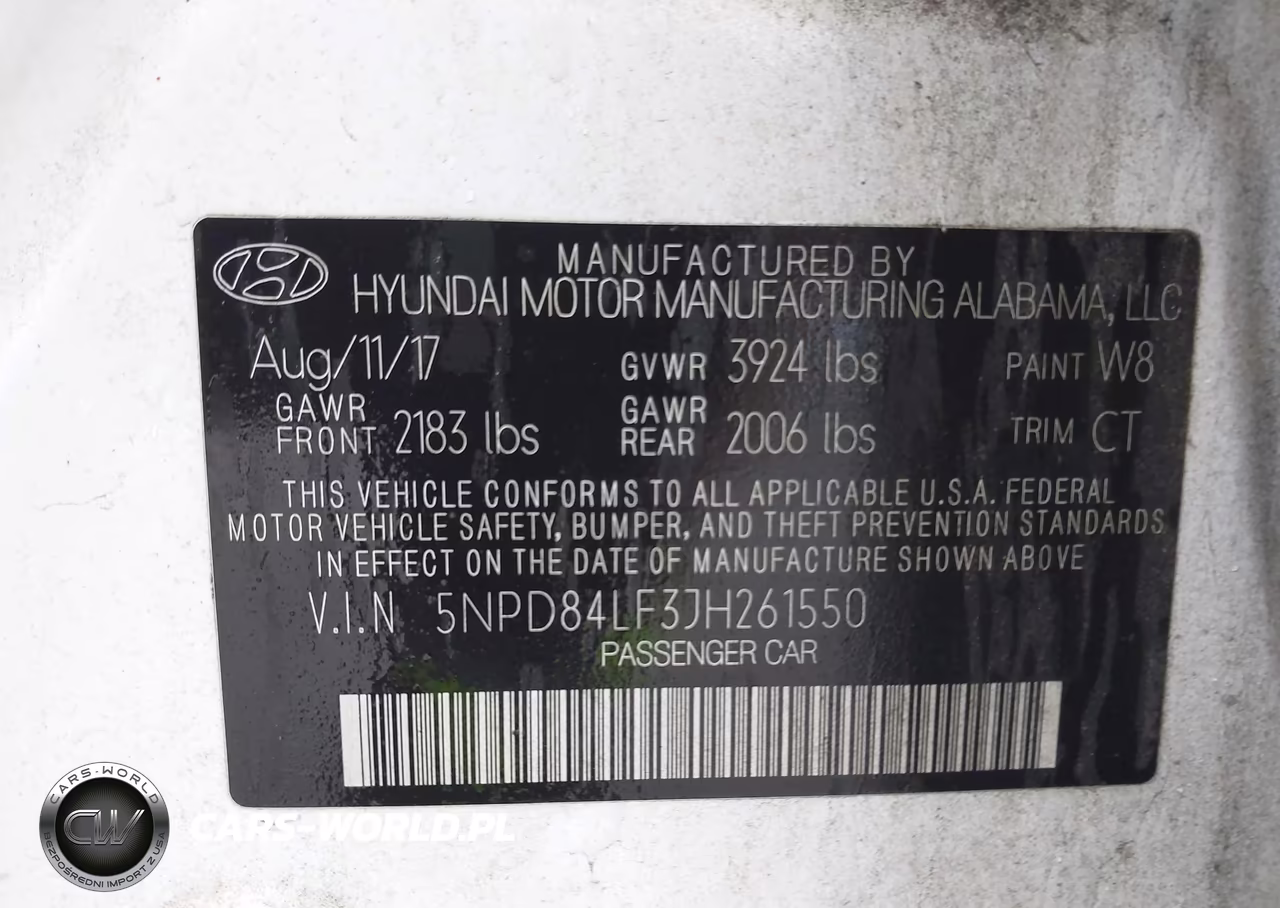 2018 Hyundai Elantra Sel VIN:5NPD84LF3JH261550 - 9