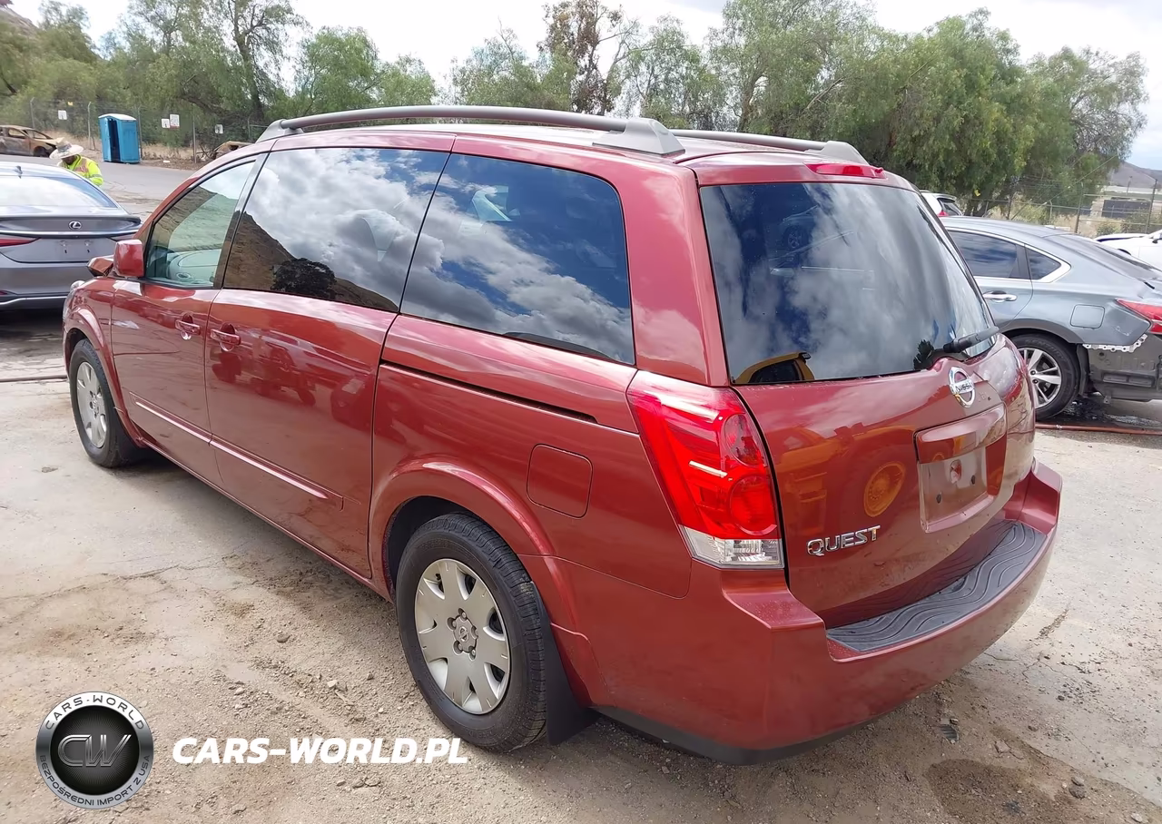 2005 Nissan Quest 3.5 VIN:5N1BV28U45N115266 - 3