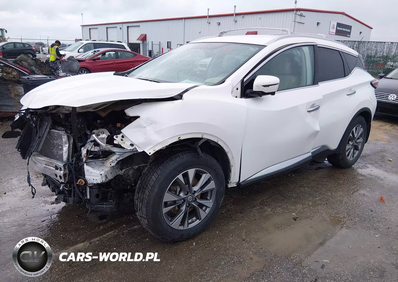2016 Nissan Murano Sl VIN:5N1AZ2MH8GN140635 - 2