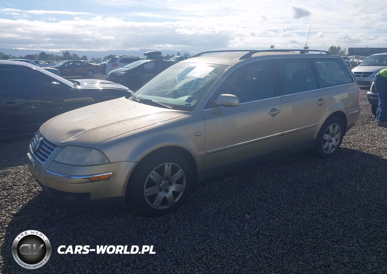 2002 Volkswagen Passat Glx VIN:WVWYH63B02E196622 - 2