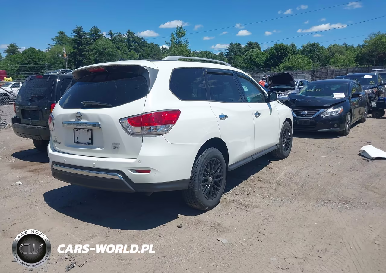 2016 Nissan Pathfinder Sv VIN:5N1AR2MM0GC642385 - 4