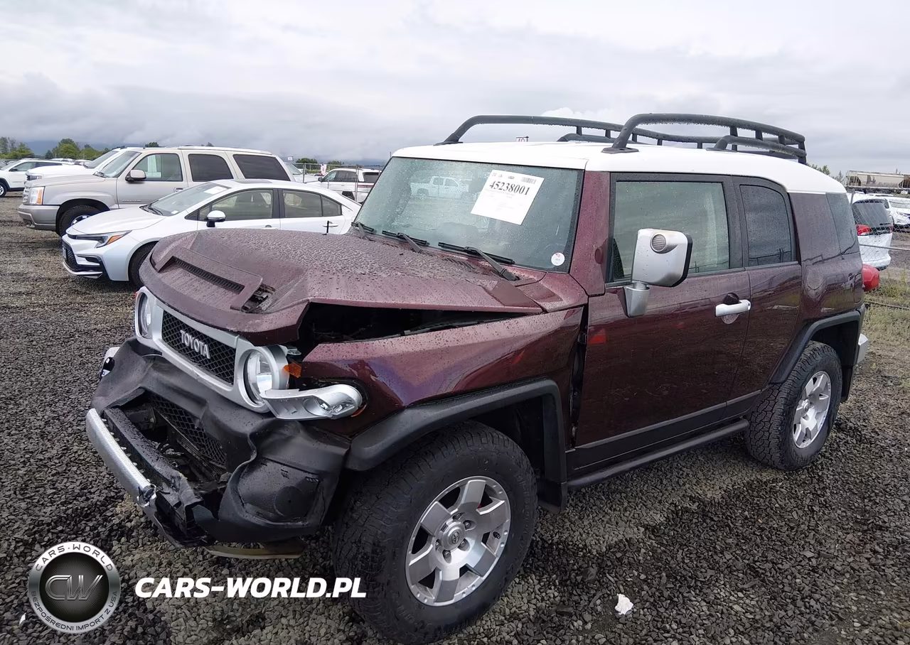 2007 Toyota Fj Cruiser VIN:JTEBU11F770089836 - 2