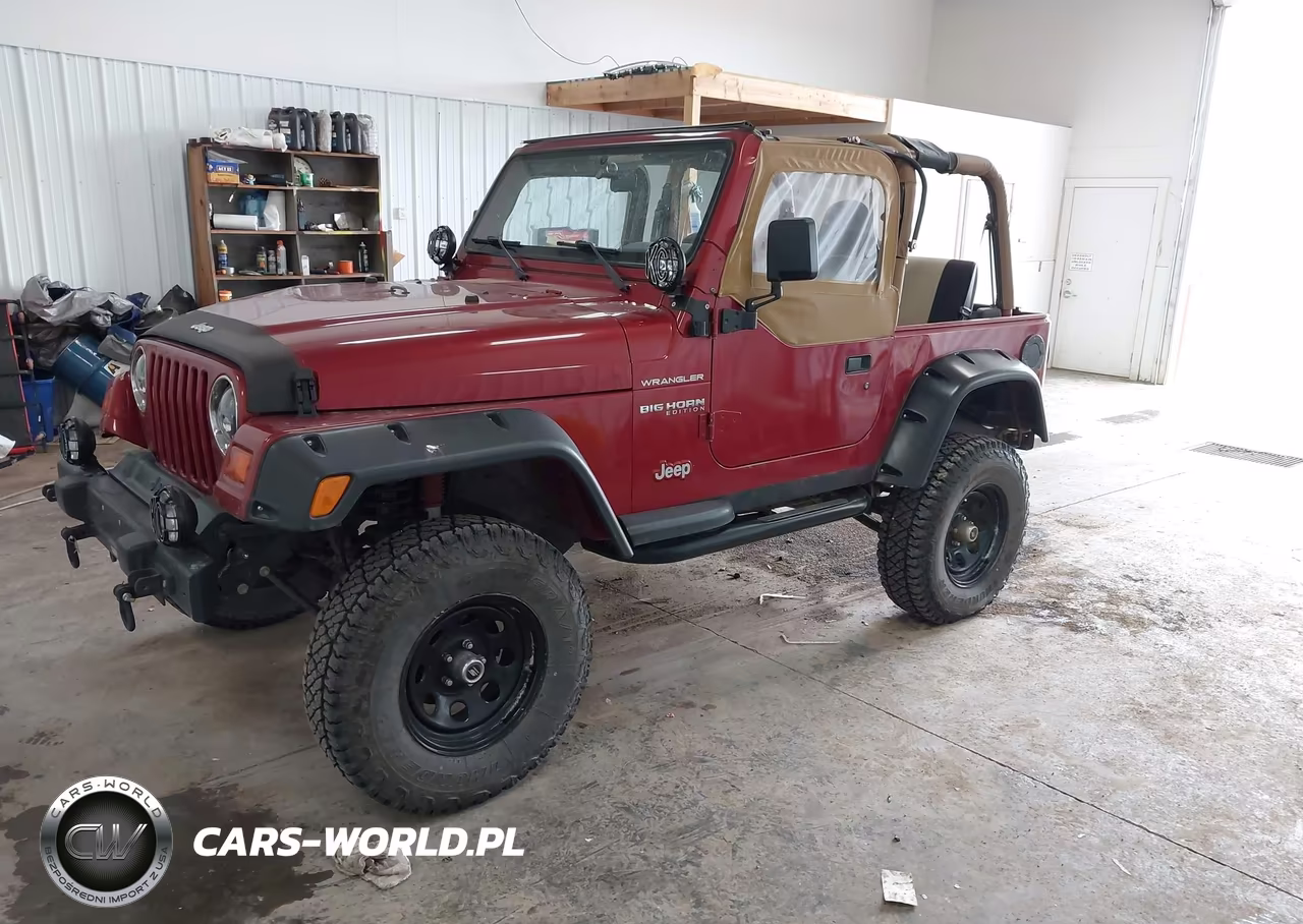 1998 Jeep Wrangler Se VIN:1J4FY29P4WP732558 - 2