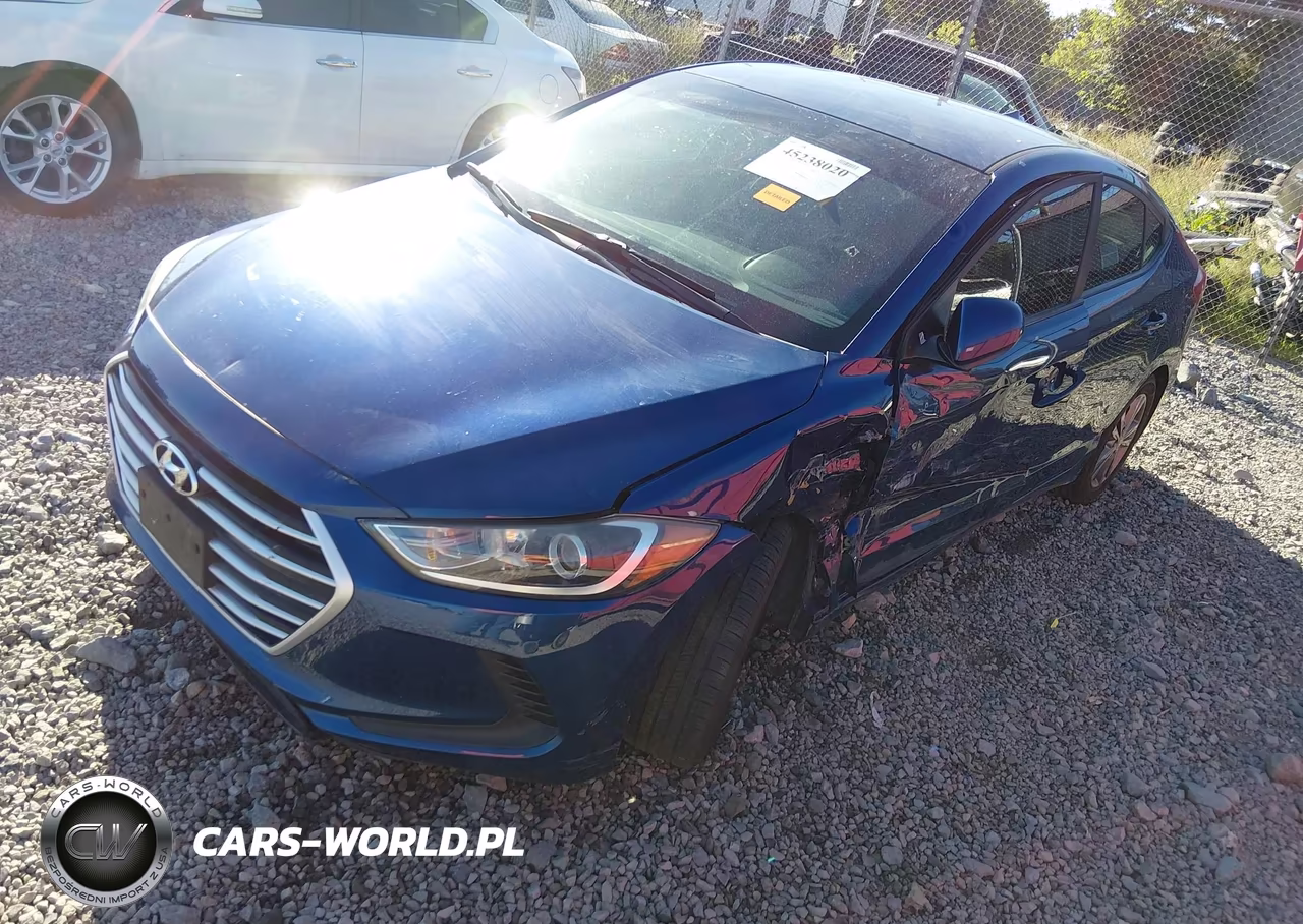 2017 Hyundai Elantra Se VIN:5NPD84LF8HH092295 - 2