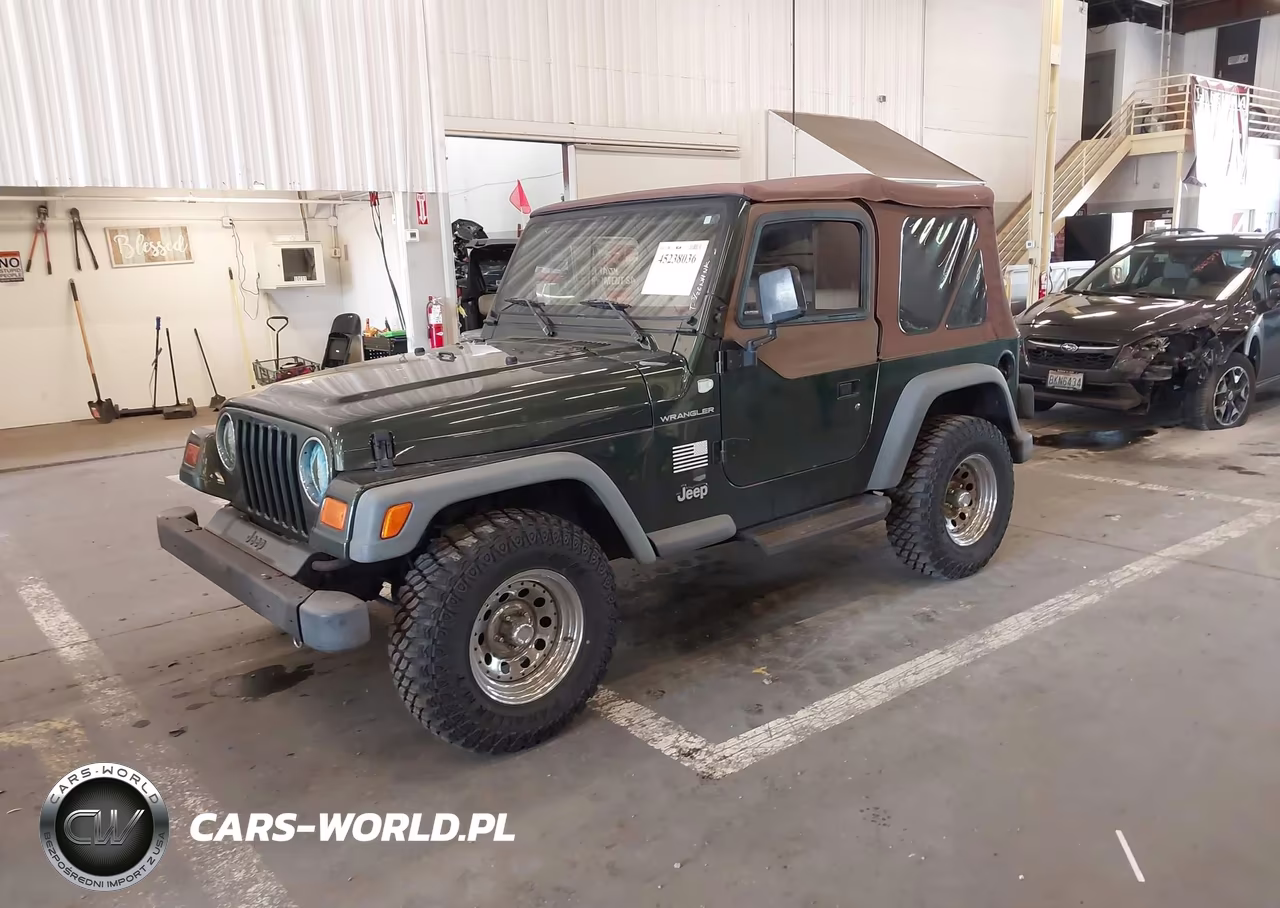 1997 Jeep Wrangler Se VIN:1J4FY29P9VP426485 - 2