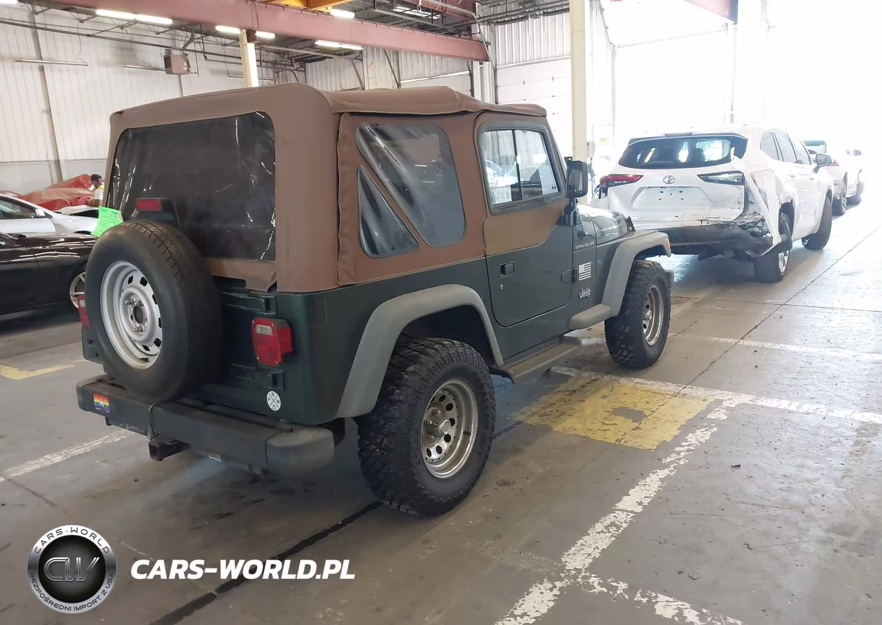 1997 Jeep Wrangler Se VIN:1J4FY29P9VP426485 - 4