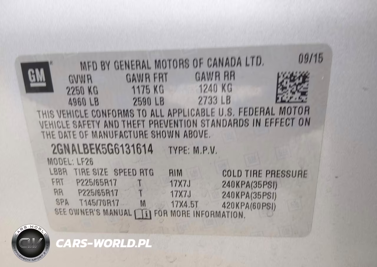 2016 Chevrolet Equinox Ls VIN:2GNALBEK5G6131614 - 9