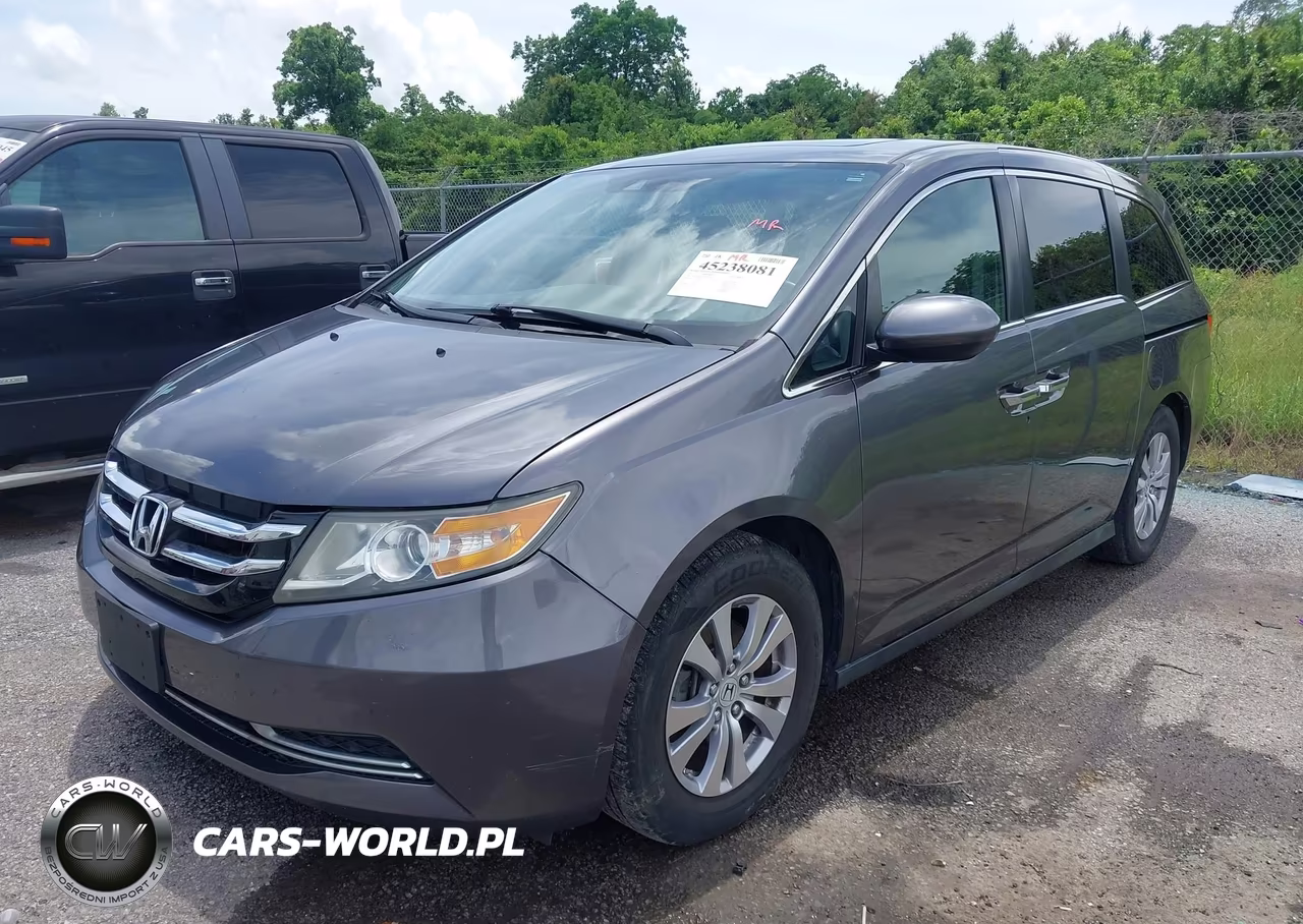 2017 Honda Odyssey Ex-L VIN:5FNRL5H67HB021476 - 2