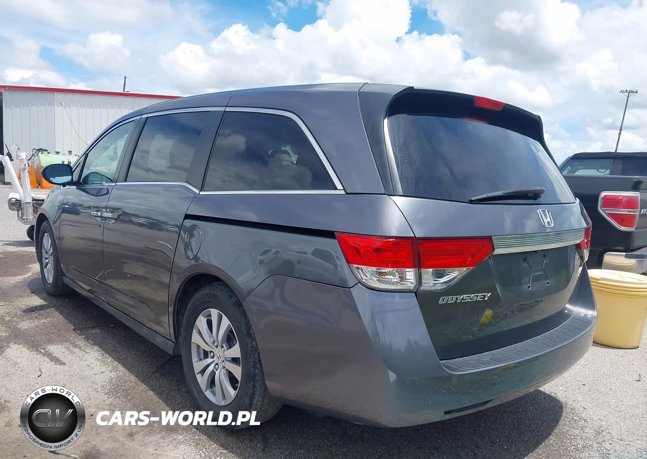 2017 Honda Odyssey Ex-L VIN:5FNRL5H67HB021476 - 3