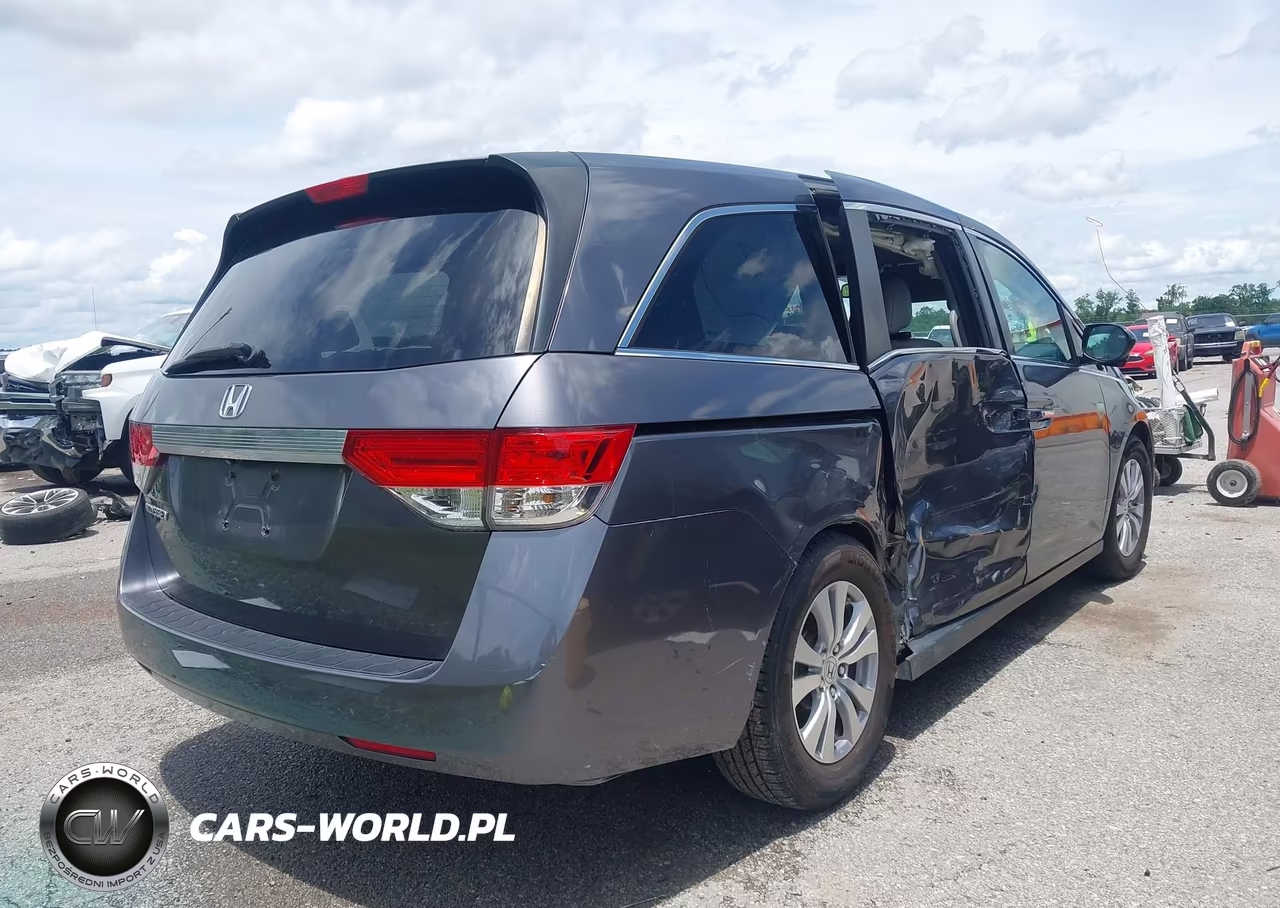 2017 Honda Odyssey Ex-L VIN:5FNRL5H67HB021476 - 4