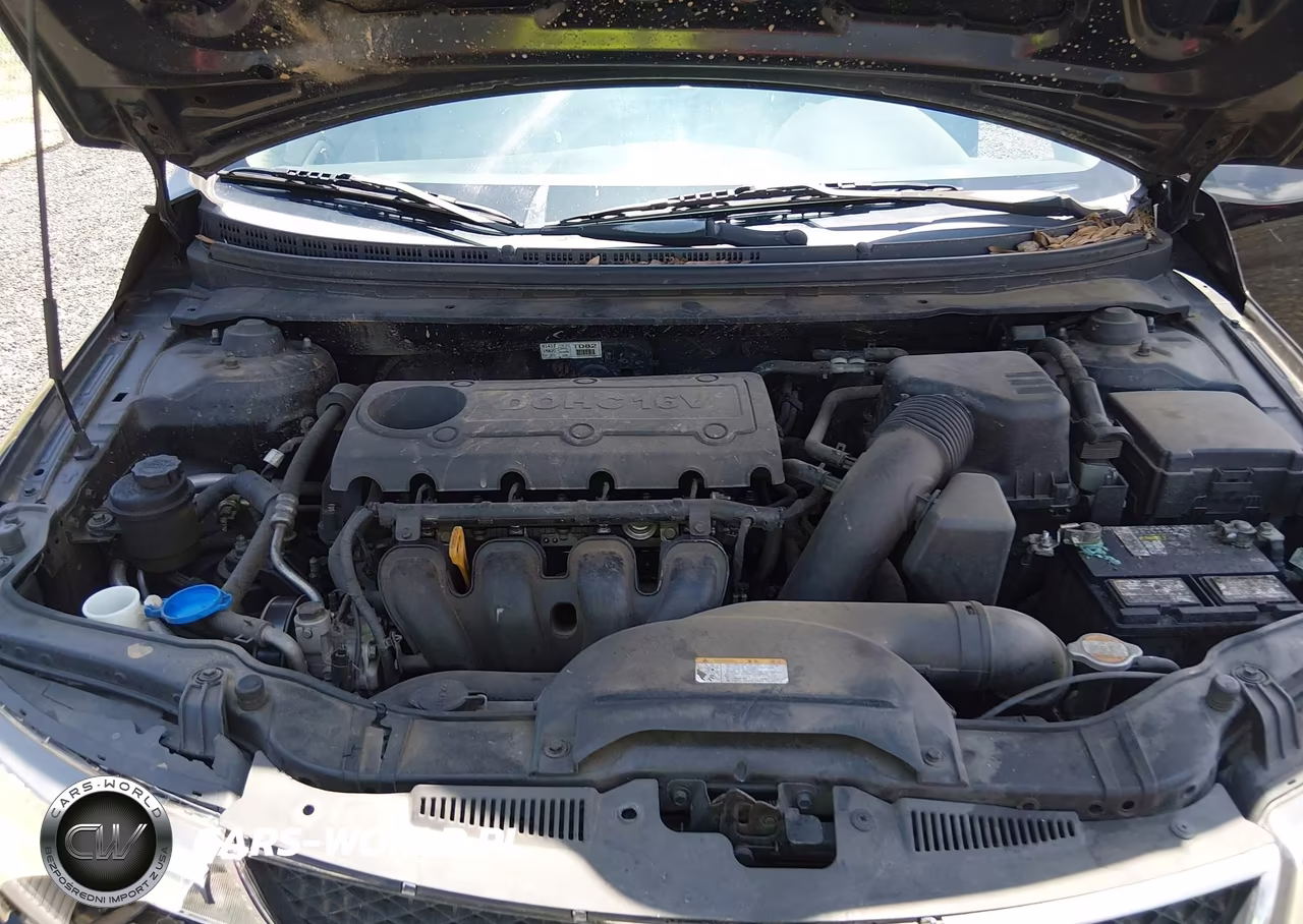 2010 Kia Forte Ex VIN:KNAFU4A29A5058194 - 10