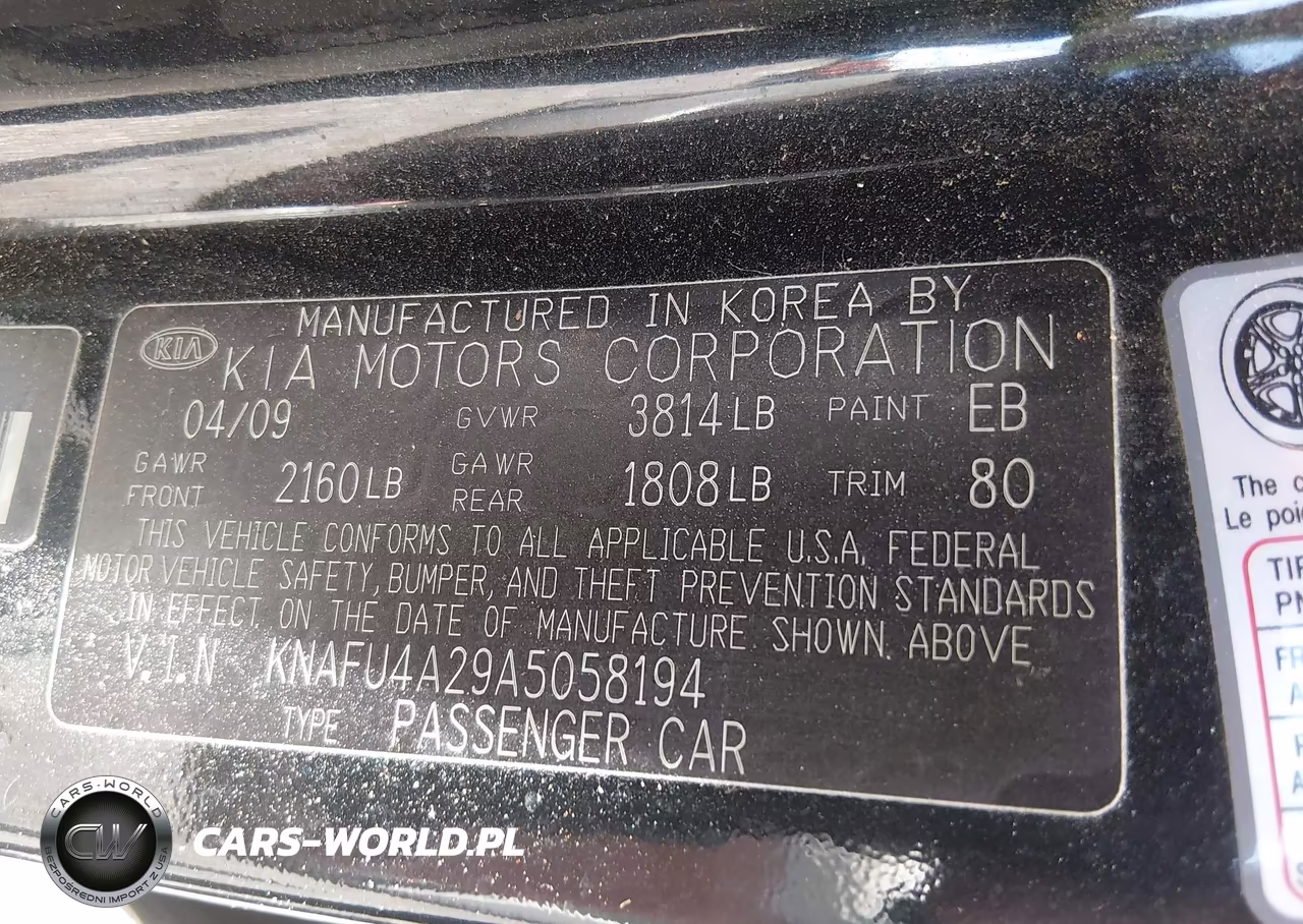 2010 Kia Forte Ex VIN:KNAFU4A29A5058194 - 9
