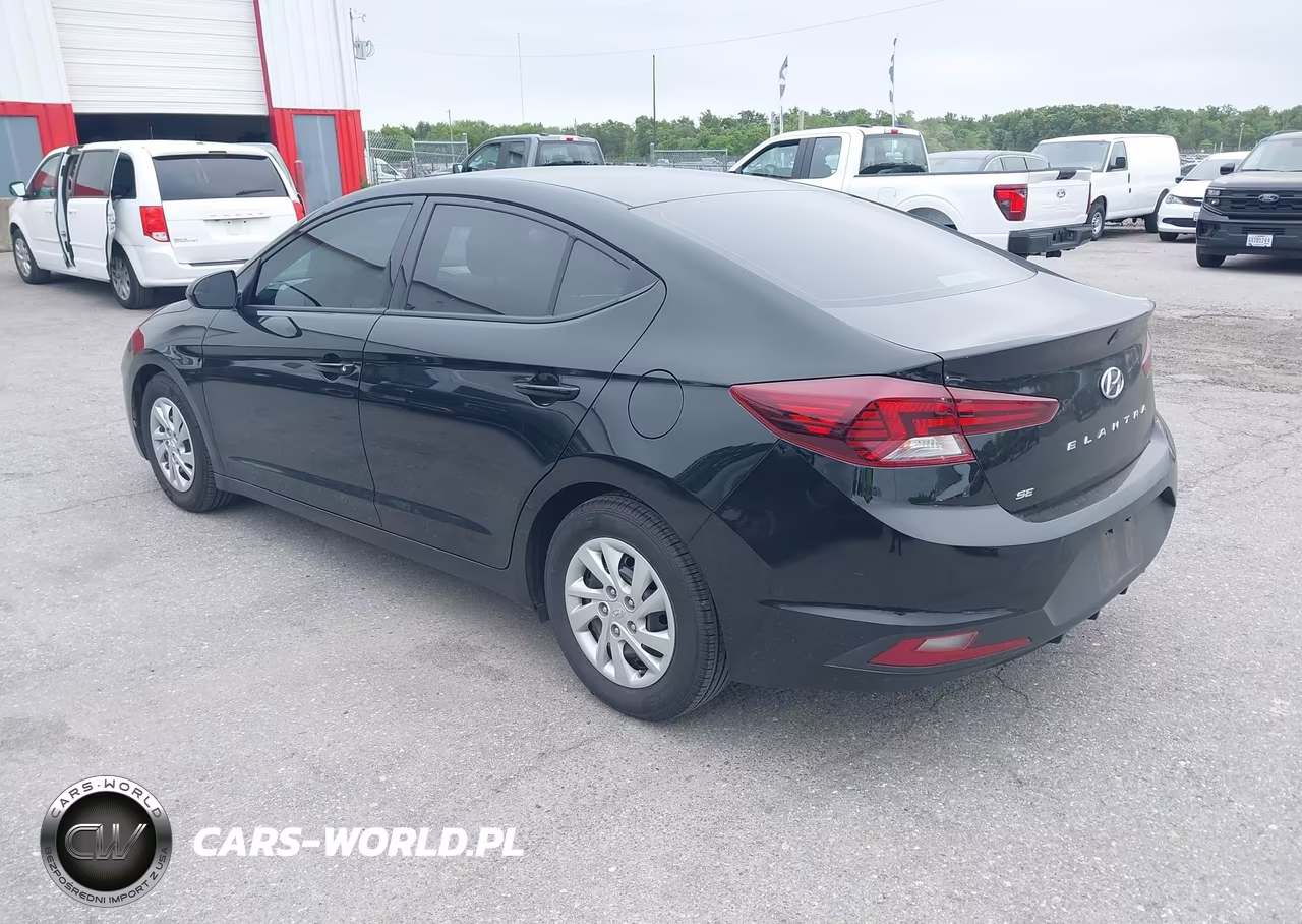 2020 Hyundai Elantra Se VIN:5NPD74LF8LH603306 - 3