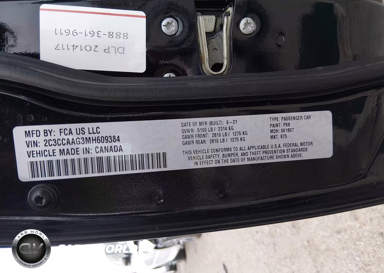 2021 Chrysler 300 Touring VIN:2C3CCAAG3MH609384 - 9