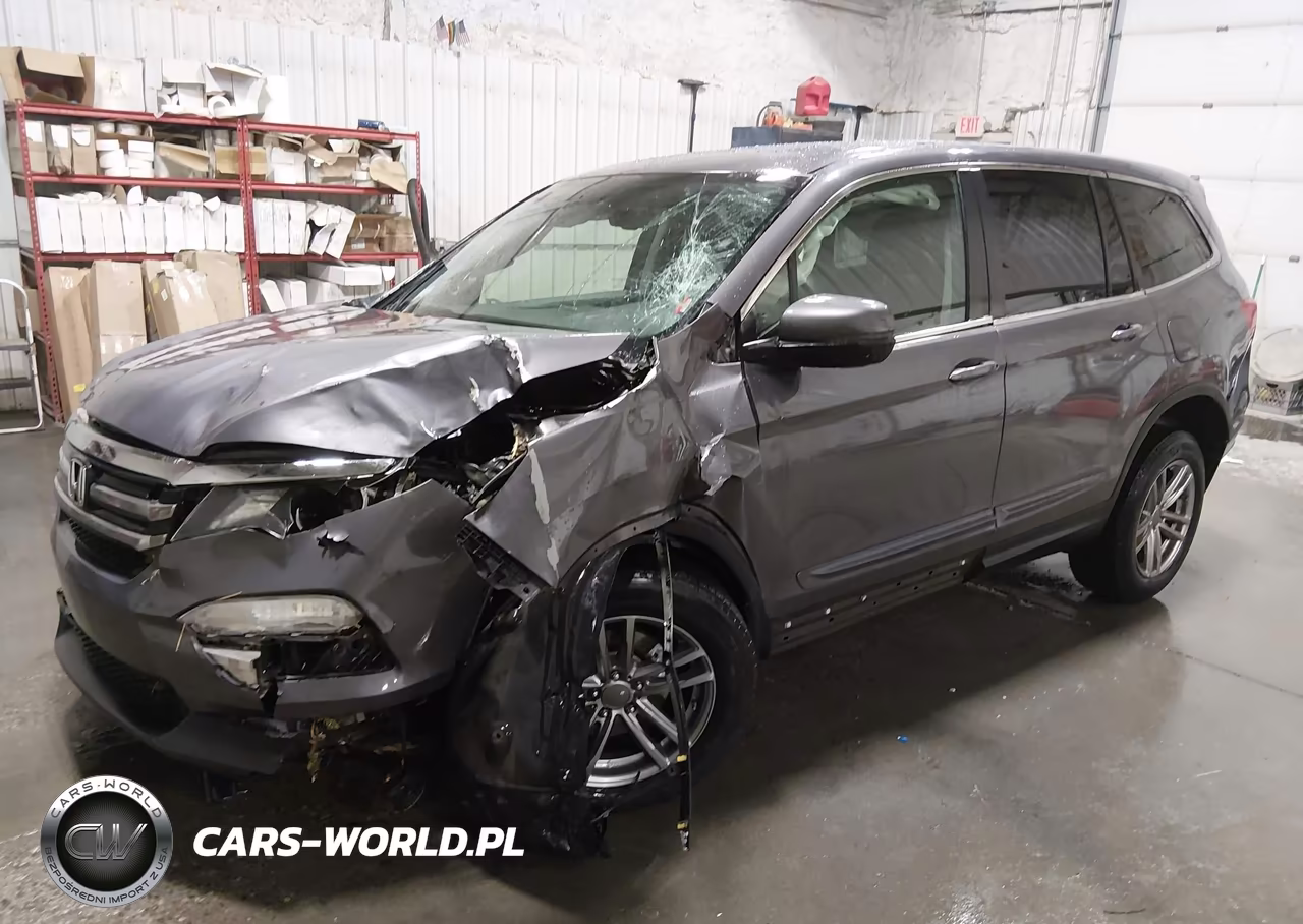 2017 Honda Pilot Ex-L VIN:5FNYF6H87HB070980 - 2
