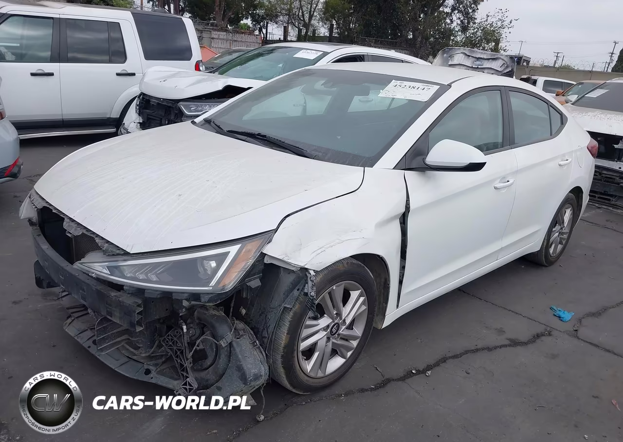 2020 Hyundai Elantra Sel VIN:5NPD84LF3LH508441 - 2
