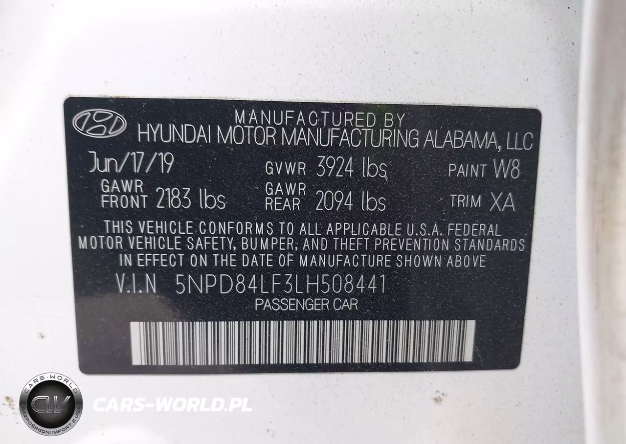 2020 Hyundai Elantra Sel VIN:5NPD84LF3LH508441 - 9