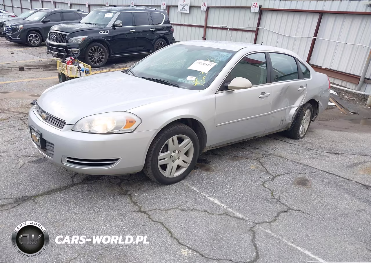 2012 Chevrolet Impala Lt VIN:2G1WG5E3XC1322474 - 2