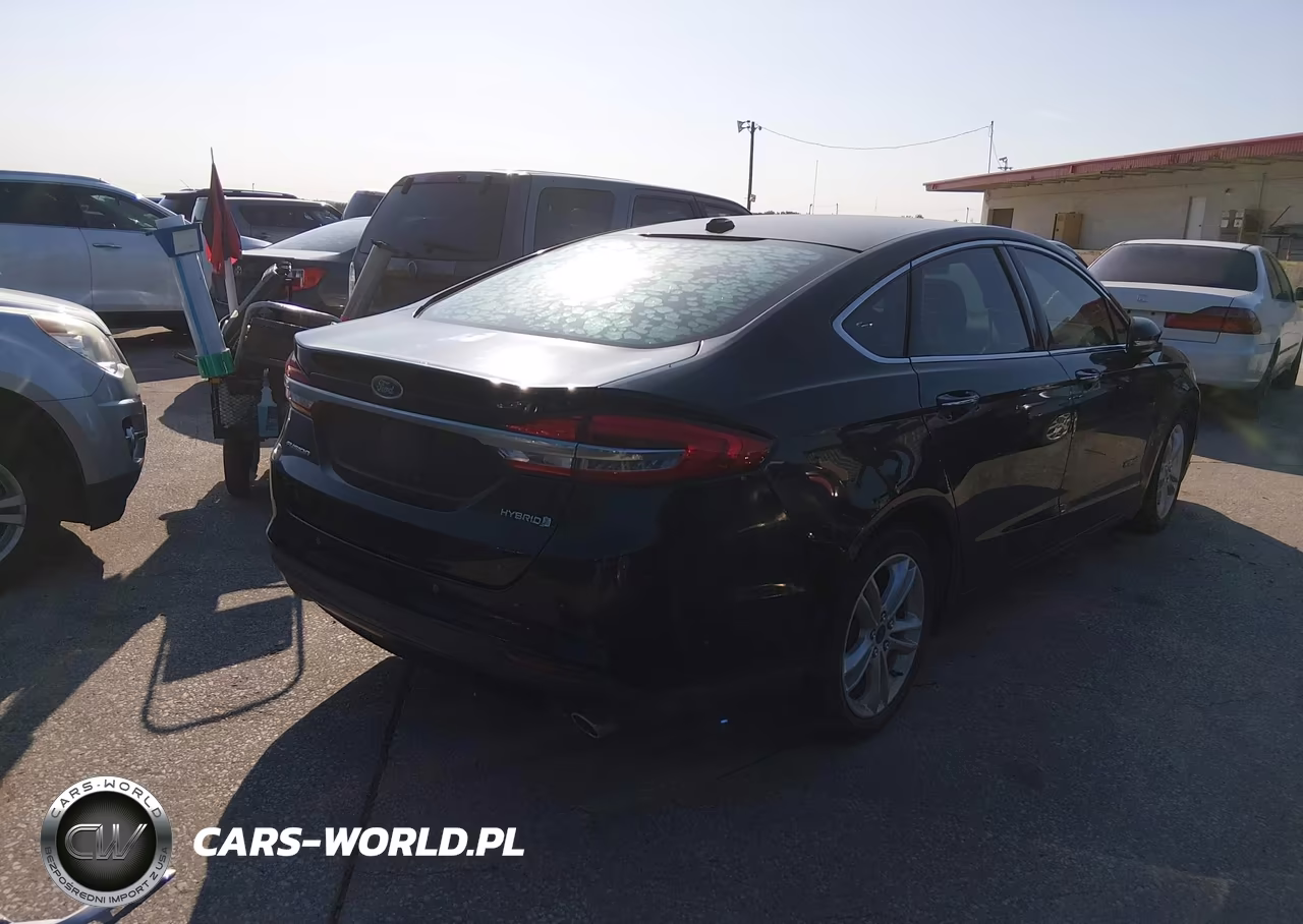 2018 Ford Fusion Hybrid Se VIN:3FA6P0LU3JR153998 - 4