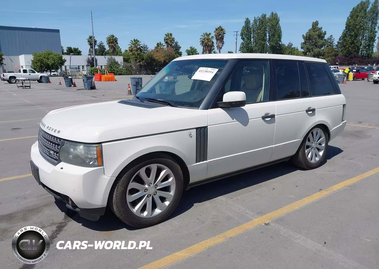 2010 Land Rover Range Rover Hse VIN:SALMF1D46AA324108 - 2