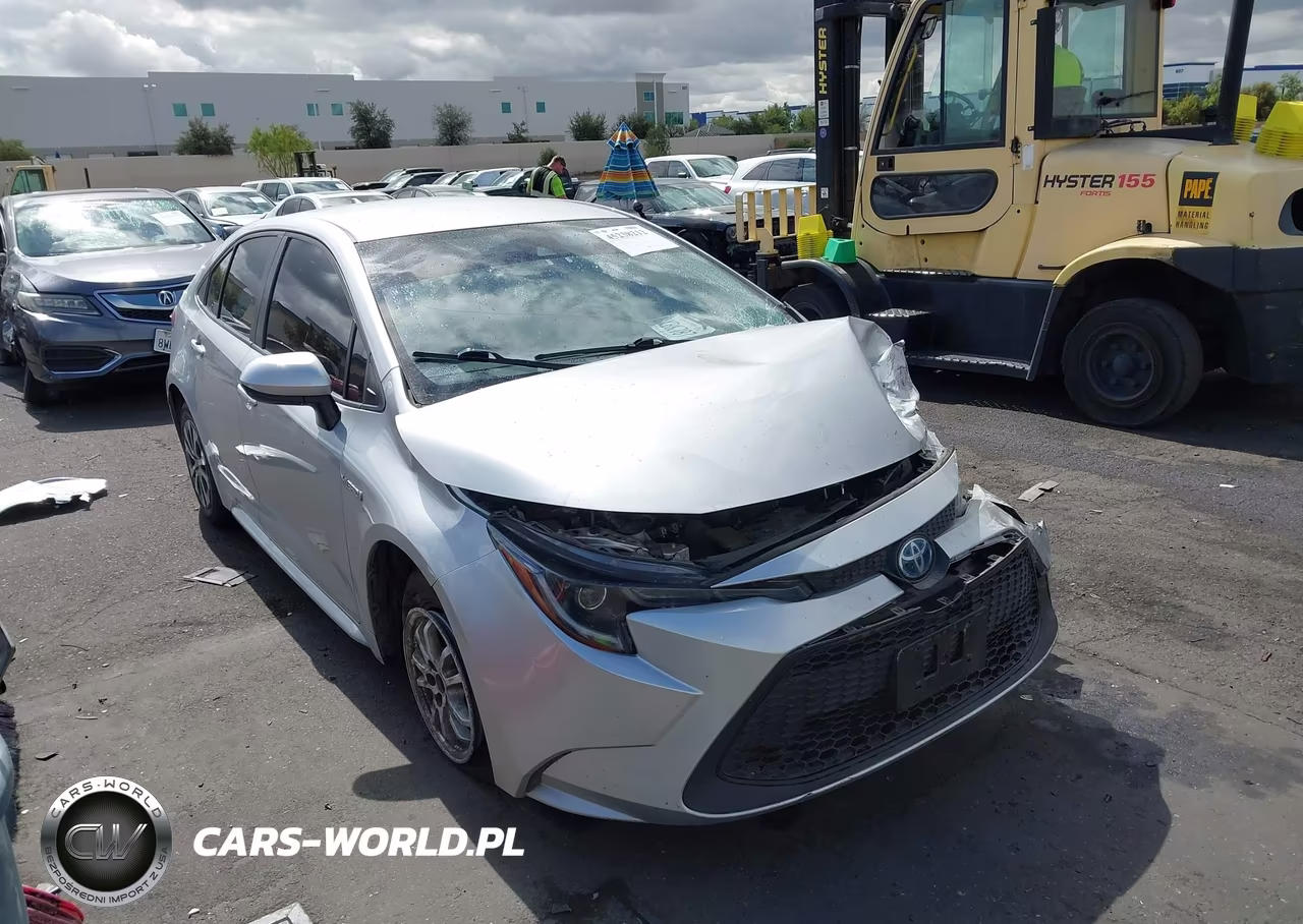 2021 Toyota Corolla Hybrid Le VIN:JTDEAMDE2MJ035493 - 14
