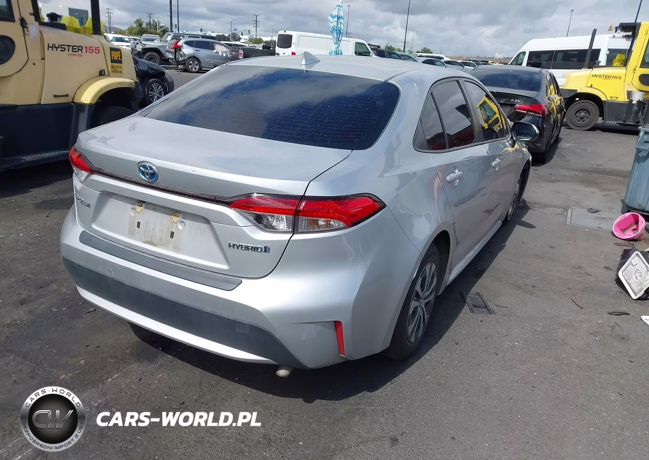 2021 Toyota Corolla Hybrid Le VIN:JTDEAMDE2MJ035493 - 4