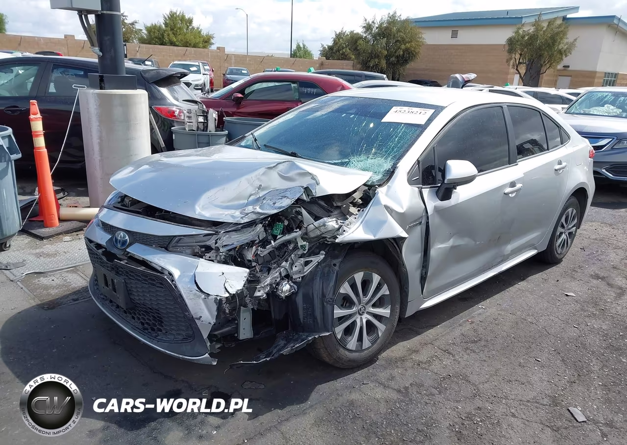 2021 Toyota Corolla Hybrid Le VIN:JTDEAMDE2MJ035493 - 6