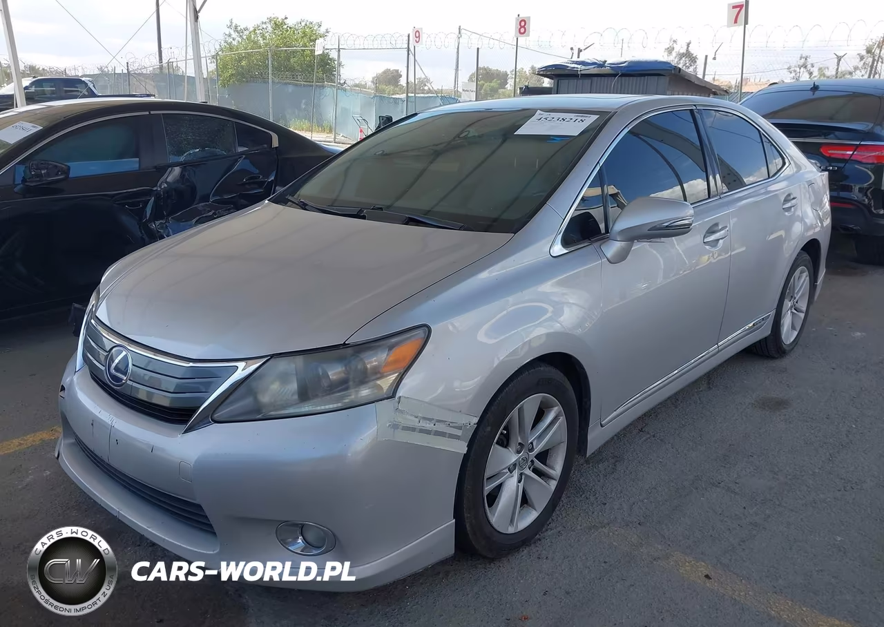 2012 Lexus Hs 250H VIN:JTHBB1BA4C2050504 - 2