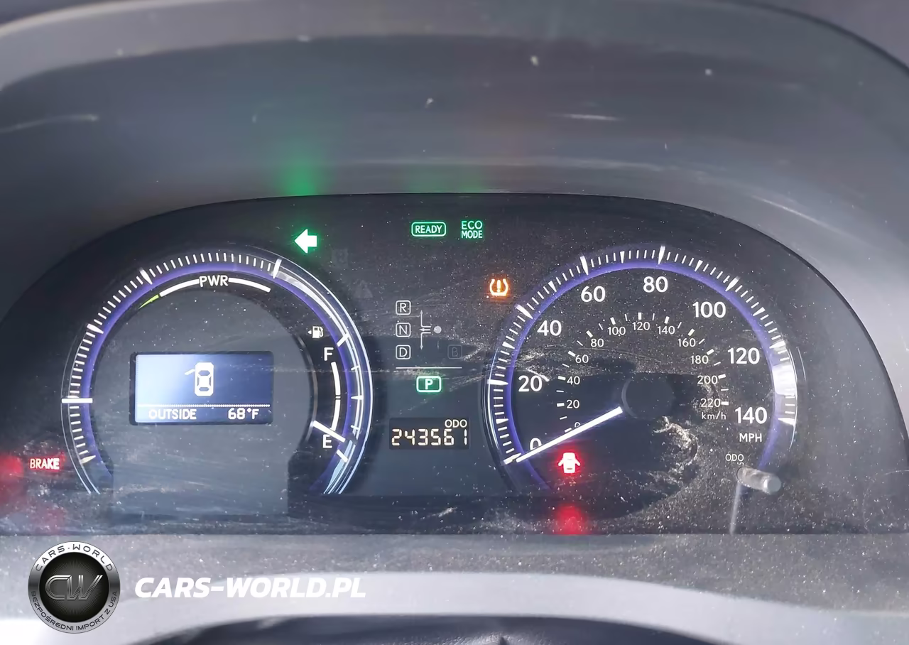 2012 Lexus Hs 250H VIN:JTHBB1BA4C2050504 - 7