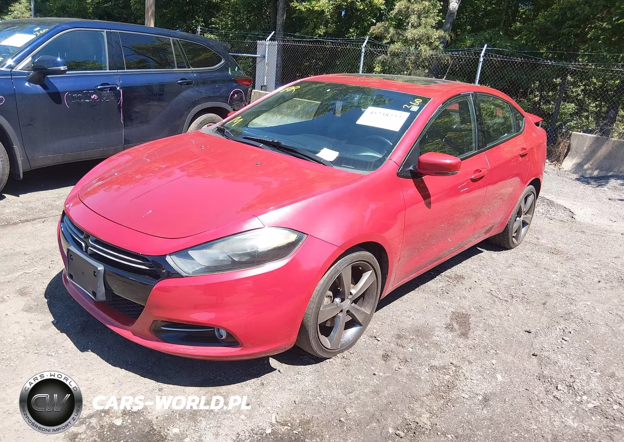 2015 Dodge Dart Gt VIN:1C3CDFEB1FD152809 - 2