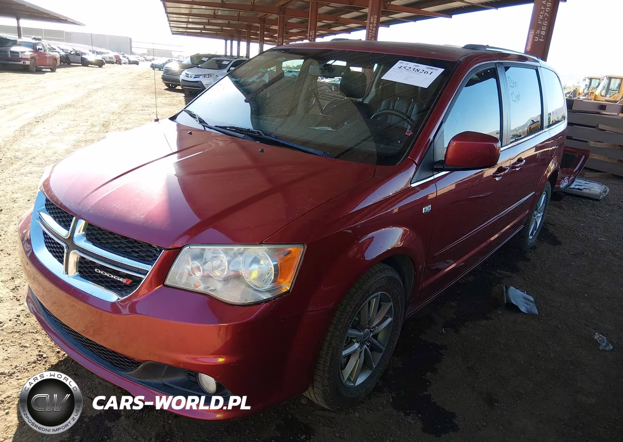 2014 Dodge Grand Caravan Sxt 30Th Anniversary VIN:2C4RDGCG4ER422671 - 2
