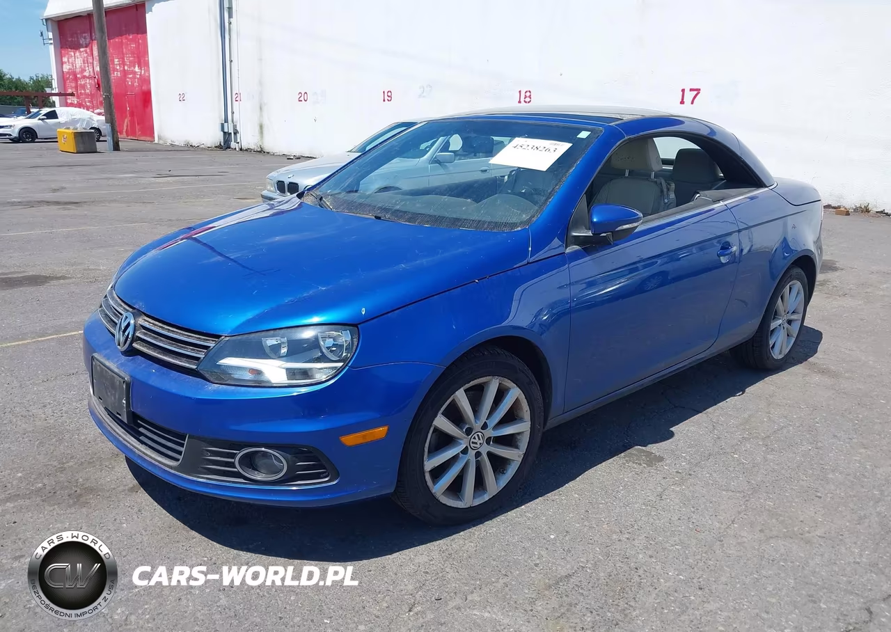 2012 Volkswagen Eos Komfort VIN:WVWBW7AH5CV013127 - 2