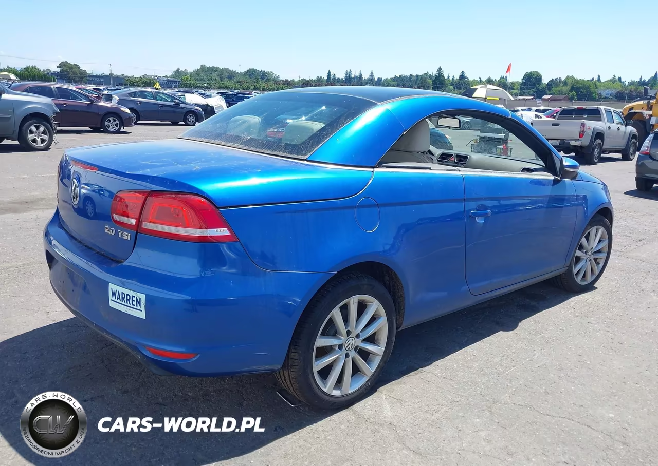 2012 Volkswagen Eos Komfort VIN:WVWBW7AH5CV013127 - 4