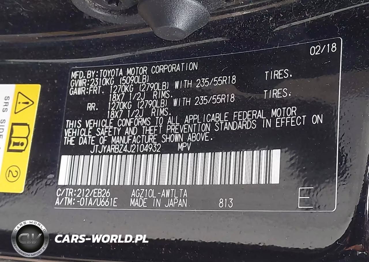 2018 Lexus Nx 300 F Sport VIN:JTJYARBZ4J2104932 - 9
