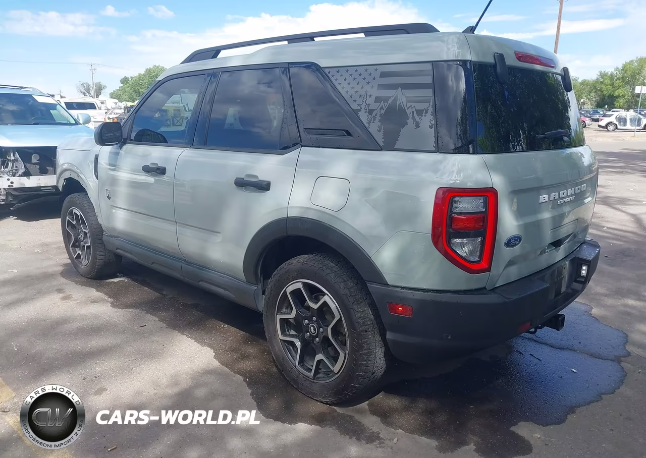 2022 Ford Bronco Sport Big Bend VIN:3FMCR9B63NRD16729 - 3