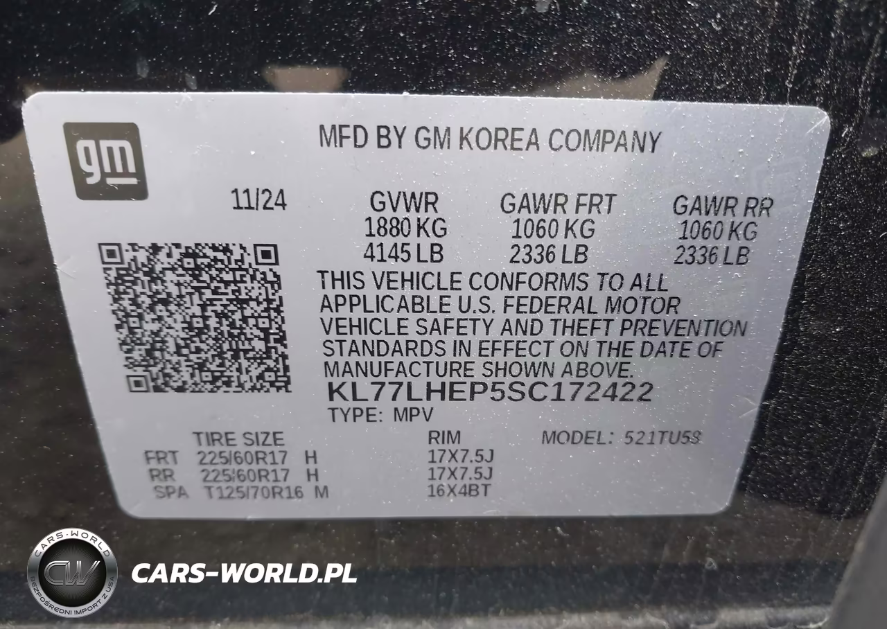 2025 Chevrolet Trax Fwd Lt VIN:KL77LHEP5SC172422 - 9
