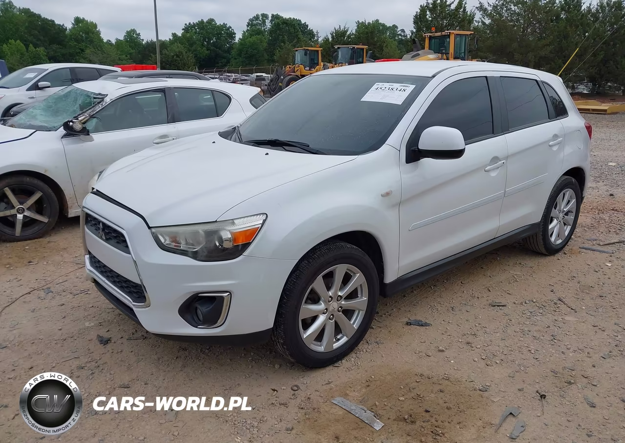 2015 Mitsubishi Outlander Sport Es VIN:4A4AP3AU3FE021867 - 2