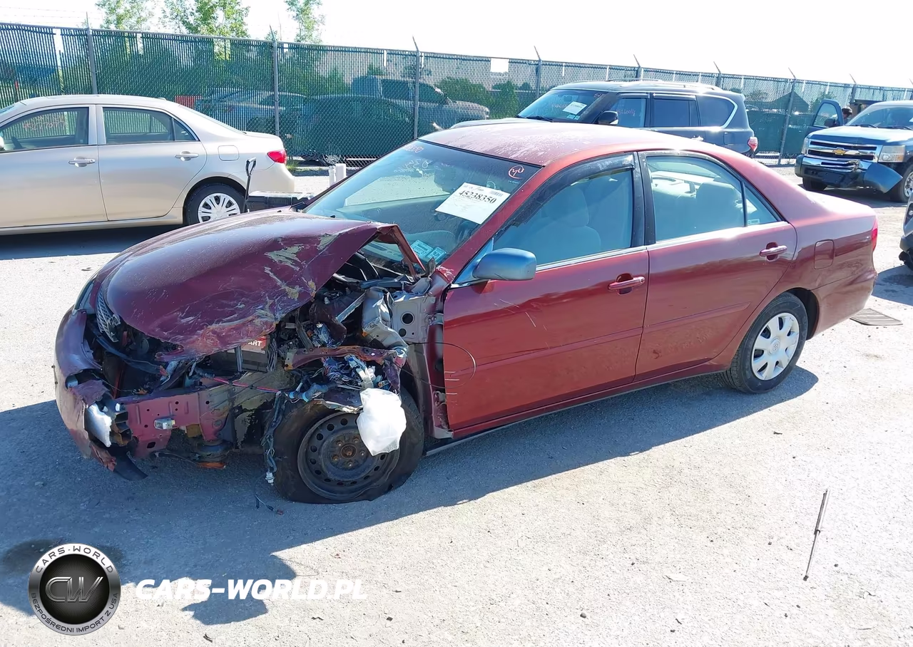 2004 Toyota Camry Le VIN:4T1BE32K24U361640 - 2