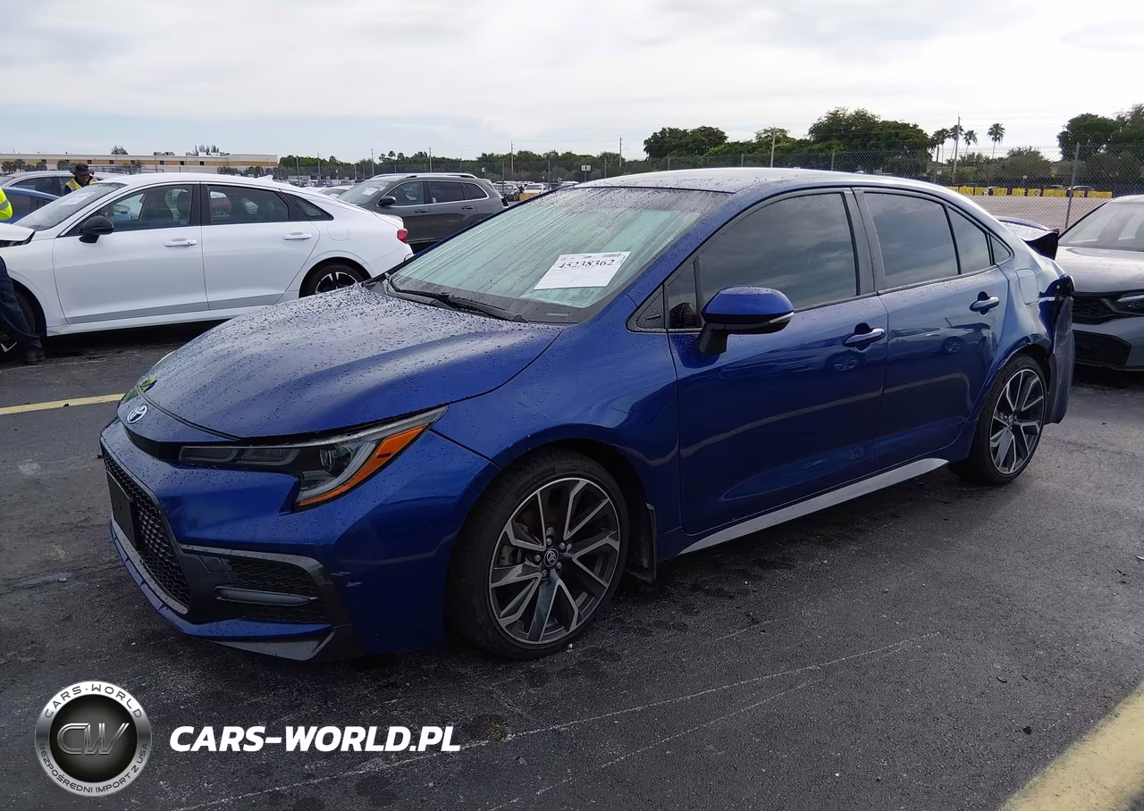 2021 Toyota Corolla Se VIN:JTDS4MCE3MJ063718 - 2